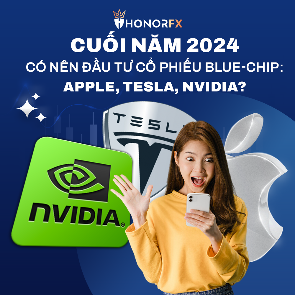 By the end of 2024, should you invest in Blue-chip stocks: Apple, Tesla, Nvidia?